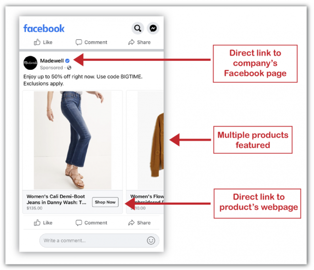 Facebook ads are a great way to reach your target audience on their mobile device.