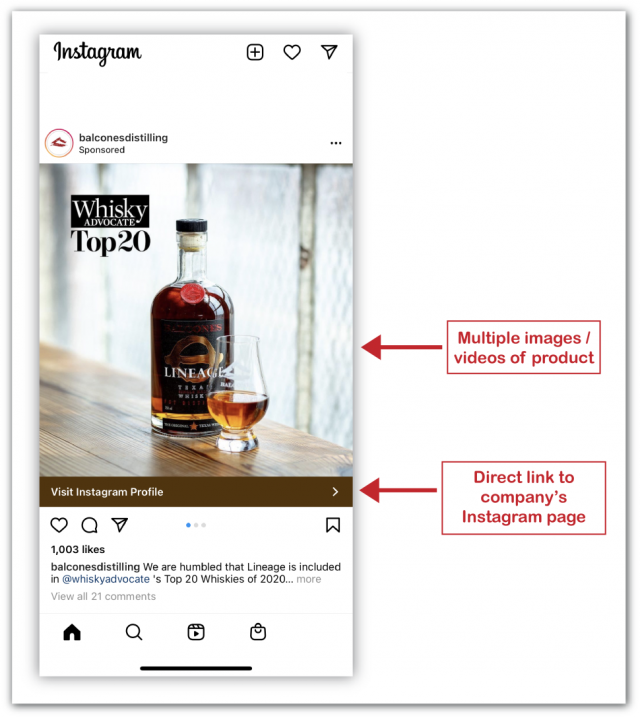 Ads on Instagram are a great way to get your products seen.