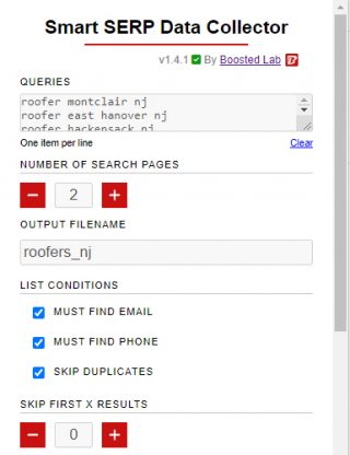 Smart SERP Data Collector - Scraping Bot - Boosted Lab
